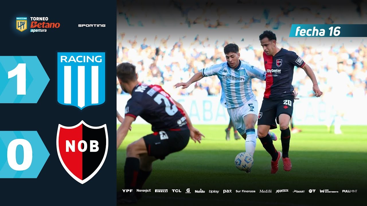 #ไฮไลท์ฟุตบอล [ ราซิ่ง คลับ 1 - 0 นีเวลล์ โอลด์ บอยส์ ] อาร์เจนติน่า พรีเมียร์ ดิวิชั่น 2025/3.5.68